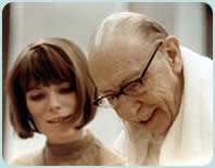 Adrienne Albert with Igor Stravinsky